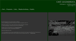 Desktop Screenshot of gegendruck.de